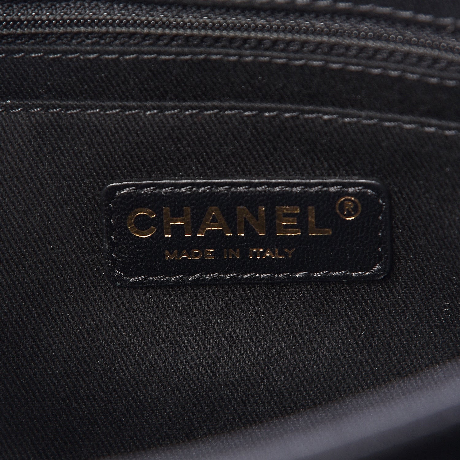 Chanel Caviar Quilted Coco Pleats Clutch Black 6 of 10