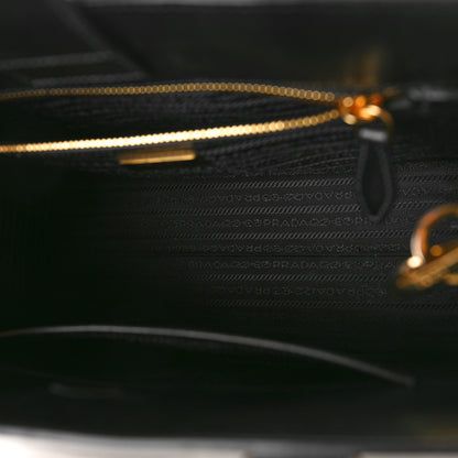 Prada Saffiano Soft Calfskin Large Tote Black 5 of 9