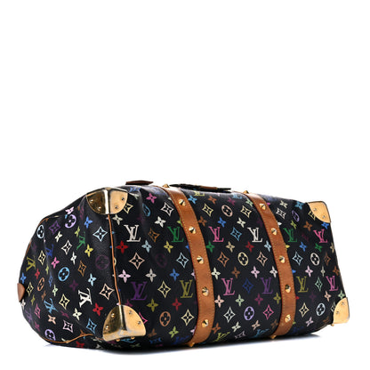 Louis Vuitton Monogram Multicolor Keepall 45 Black 4 of 44