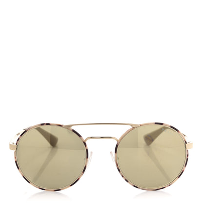 Prada Round Sunglasses SPR51S Tortoise 2 of 8