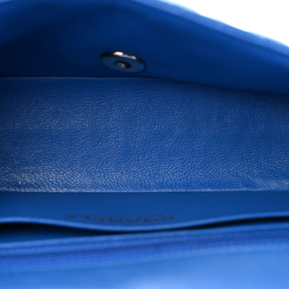 Chanel Lambskin Quilted Mini Rectangular Flap Blue 5 of 13