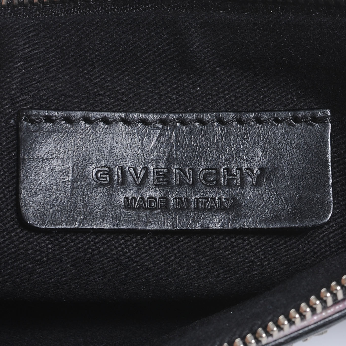 Givenchy Saffiano Antigona Madonna Clutch Black 7 of 8