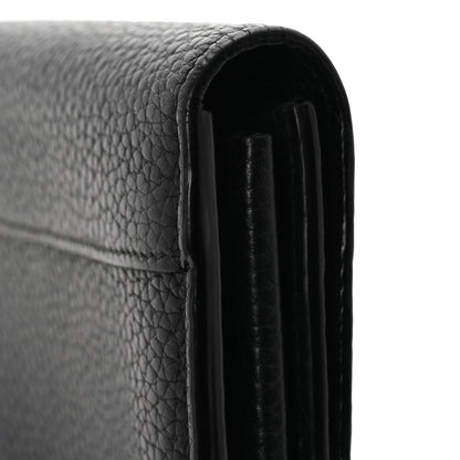 Louis Vuitton Taurillon Embellished Capucines Long Wallet Black 9 of 11