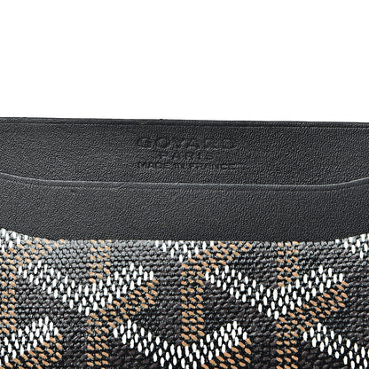 Goyard Goyardine Saint Sulpice Card Holder Black 6 of 8