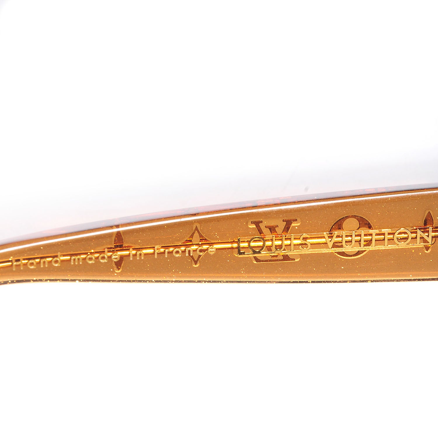 Louis Vuitton Acetate Obsession Carre Sunglasses Z0025W Glitter Honey 5 of 6