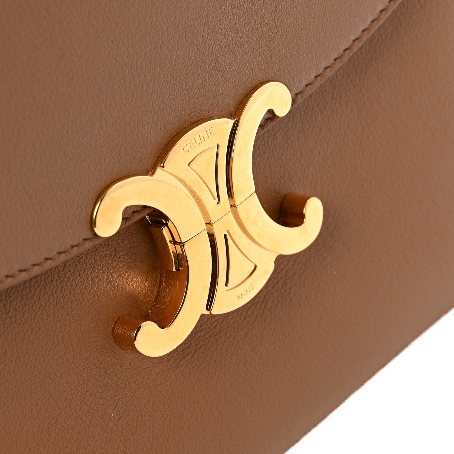 Celine Supple Calfskin Medium Nino Bronze 11 of 14