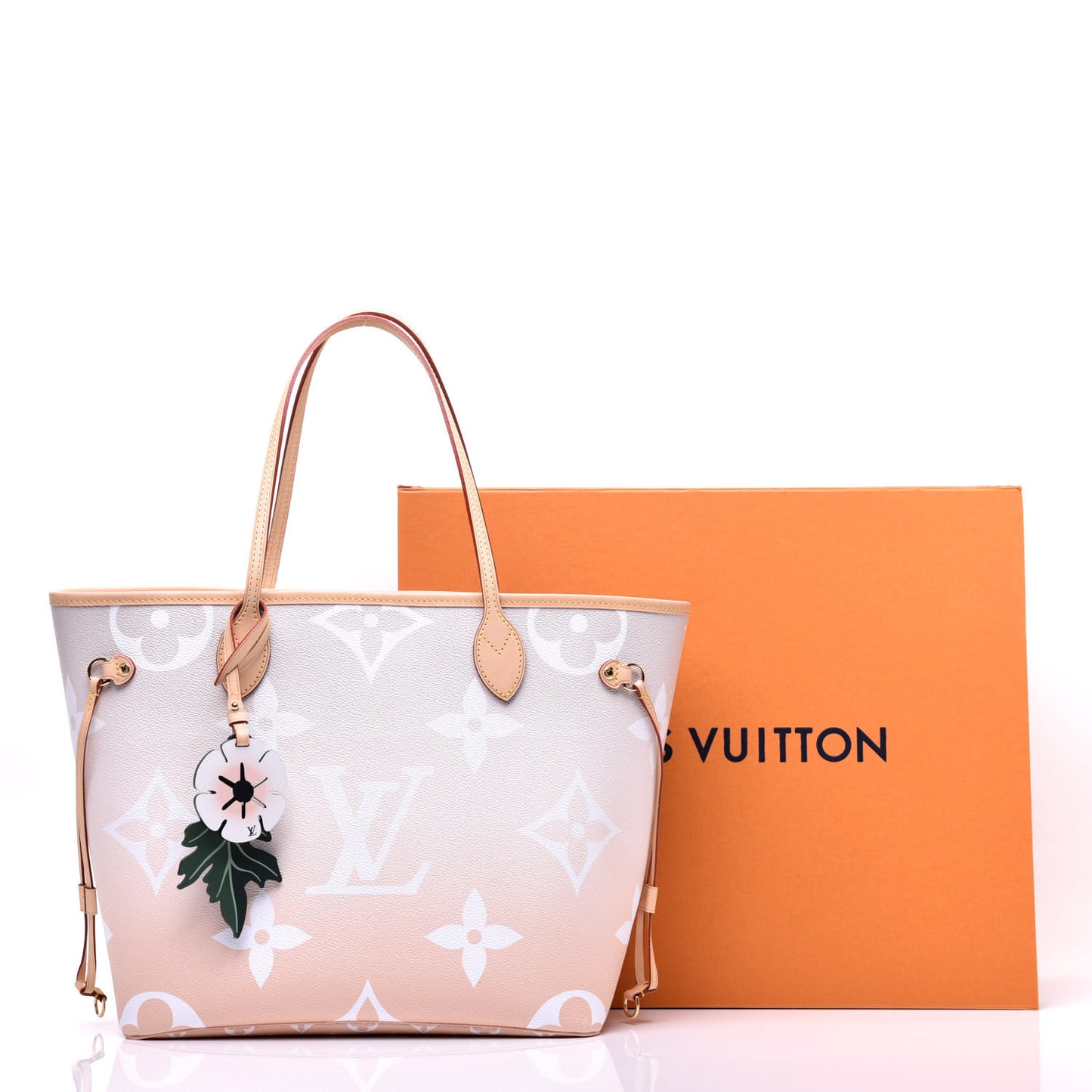 Monogram Giant By The Pool Neverfull MM Brume