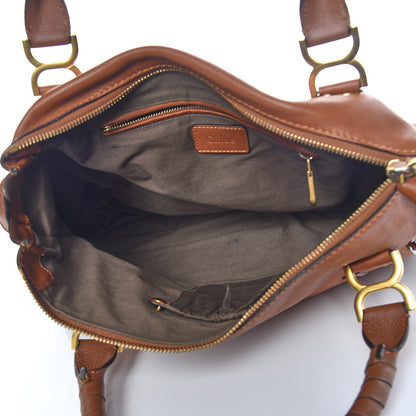 Chloe Calfskin Large Marcie Satchel Tan 5 of 13
