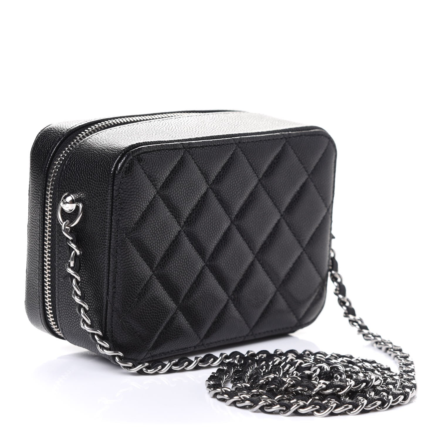 Chanel Caviar Quilted Camera Bag Black 2 of 5