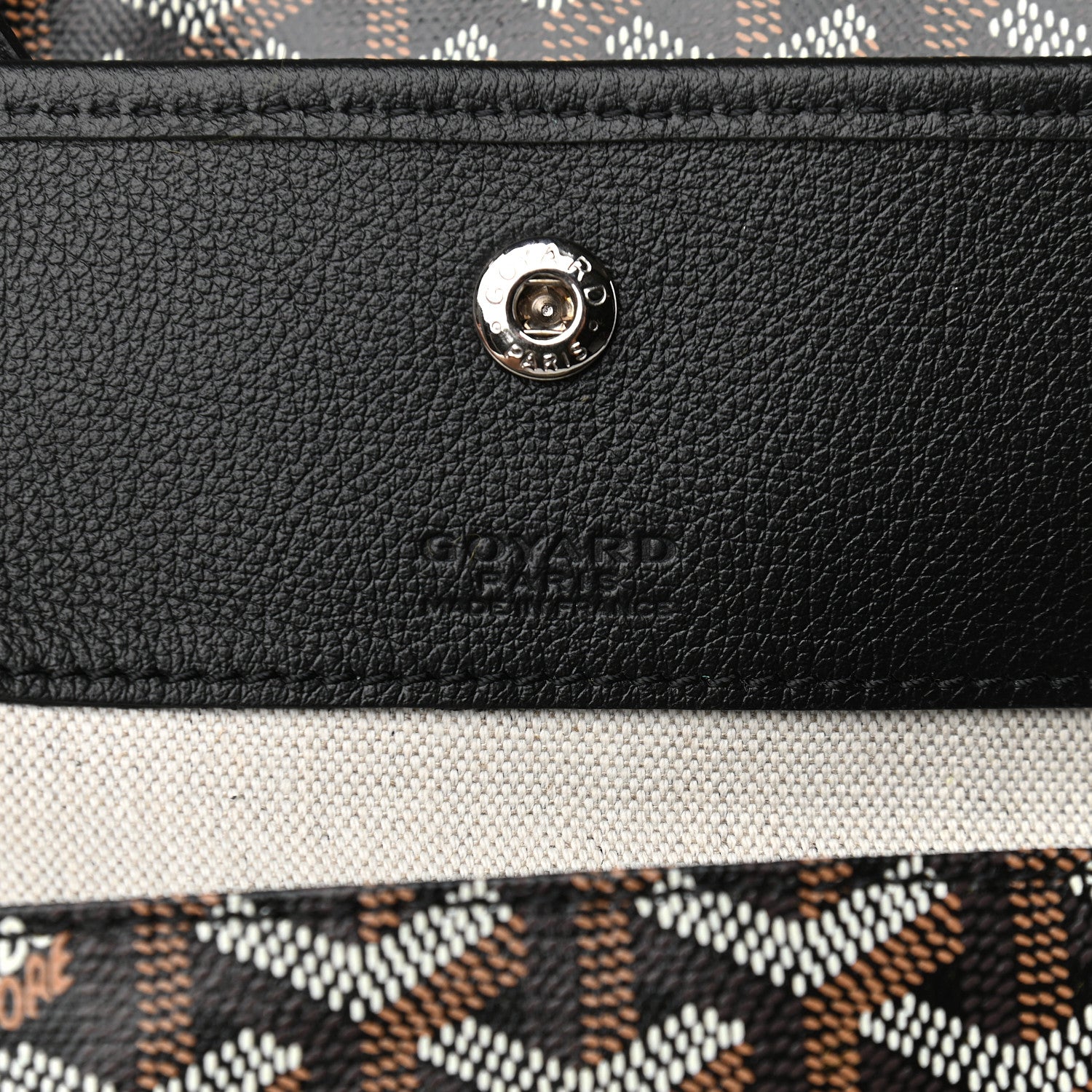 Goyard Goyardine Saint Louis GM Black 6 of 8