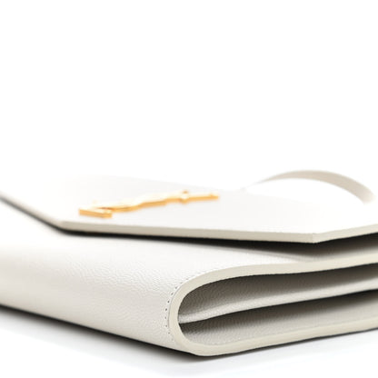 Saint Laurent Grain de Poudre Mini Uptown Crossbody Bag Crema Soft 10 of 10