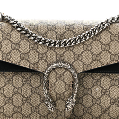 Gucci GG Supreme Monogram Small Dionysus Shoulder Bag Black 9 of 12