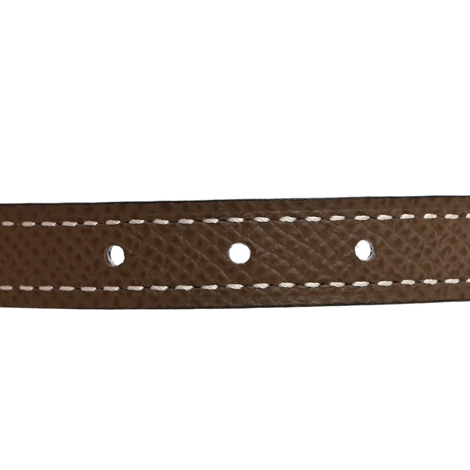 Hermes Swift Epsom 13mm Plaisance Belt 90 36 Black Etoupe 5 of 7