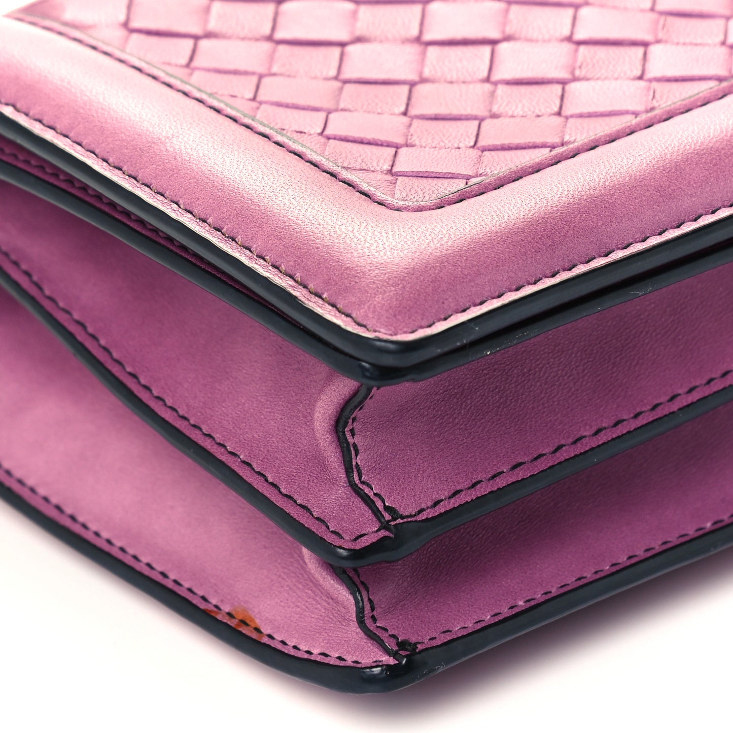 Nappa Intrecciato Olimpia Knot Clutch Corot