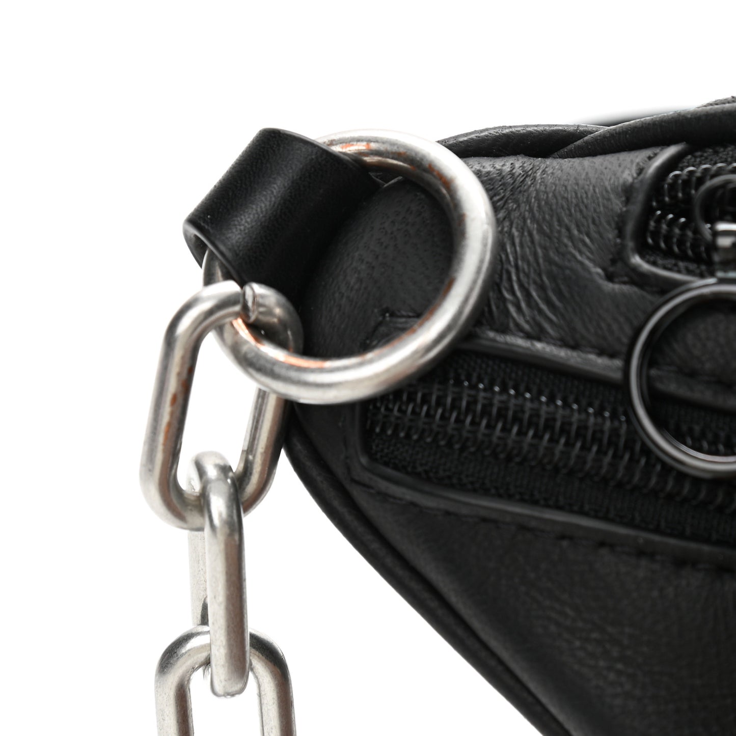 Lambskin Attica Mini Belt Bag Black