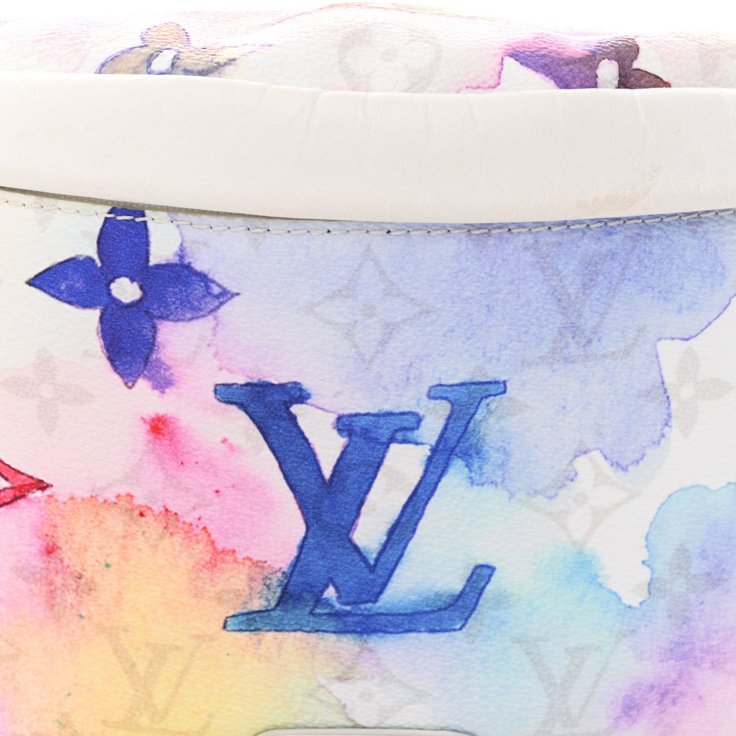 Monogram Watercolor Discovery Bumbag Multicolor