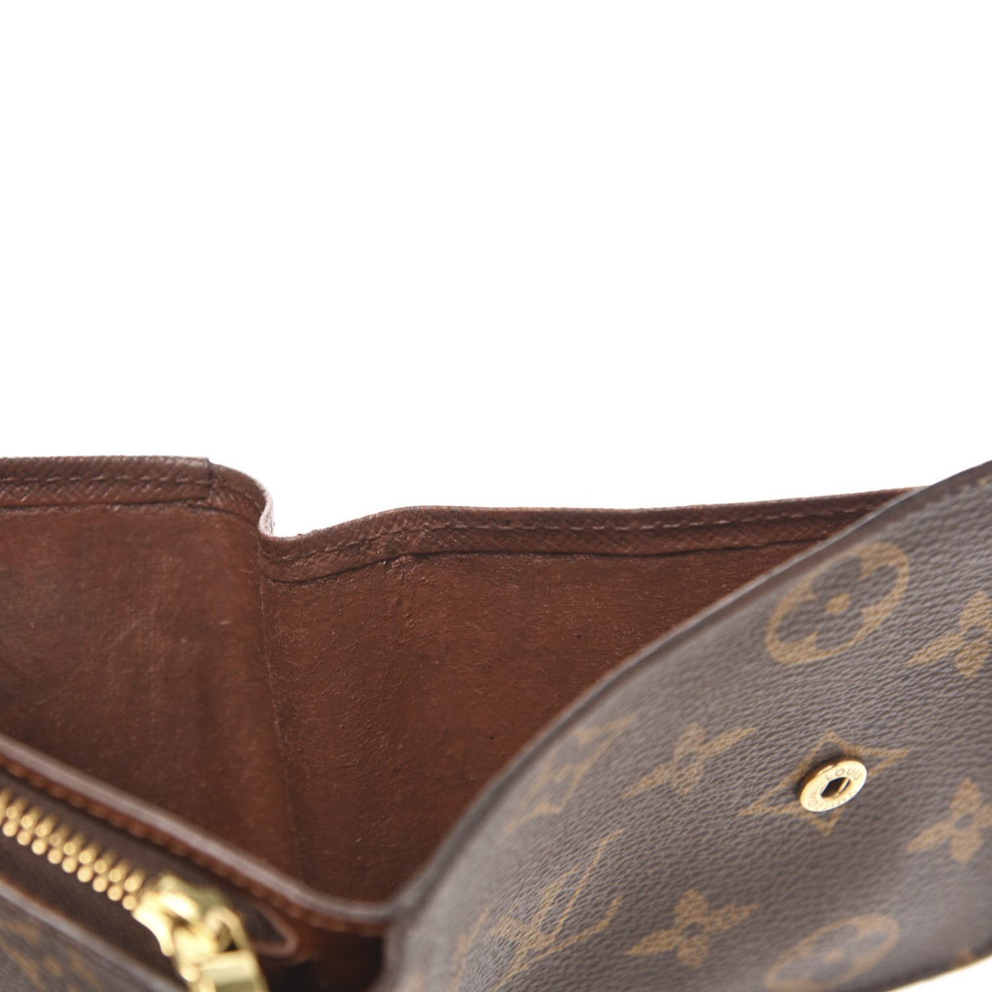 Monogram Compact Zippe Zipped Wallet