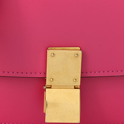 Celine Box Calfskin Small Classic Box Flap Bag Hibiscus 8 of 10