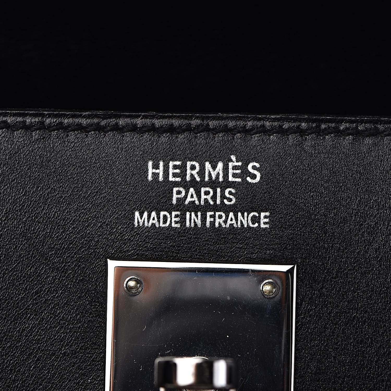 Hermes Box Kelly Sellier 35 Black 6 of 40