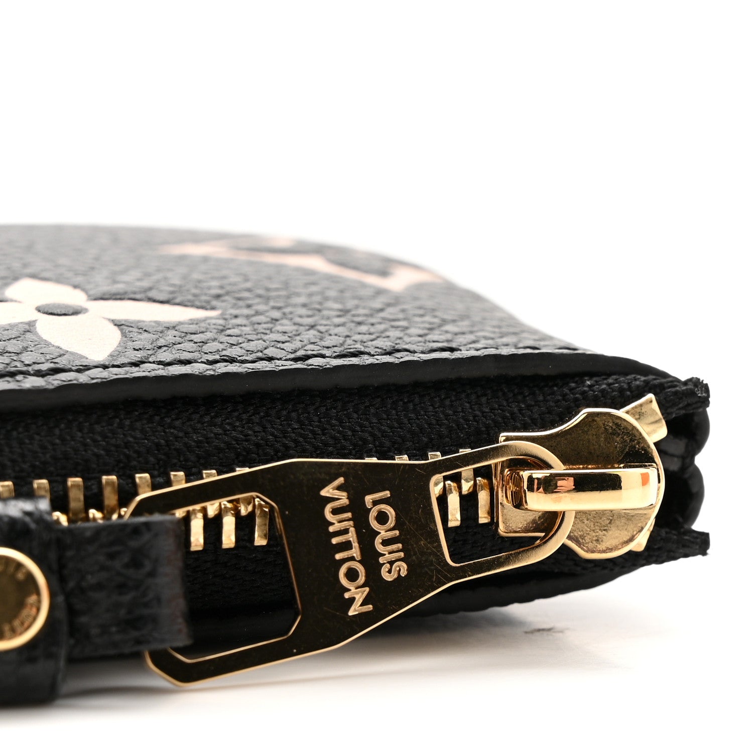 Louis Vuitton Empreinte Monogram Giant Key Pouch Black Beige 8 of 9