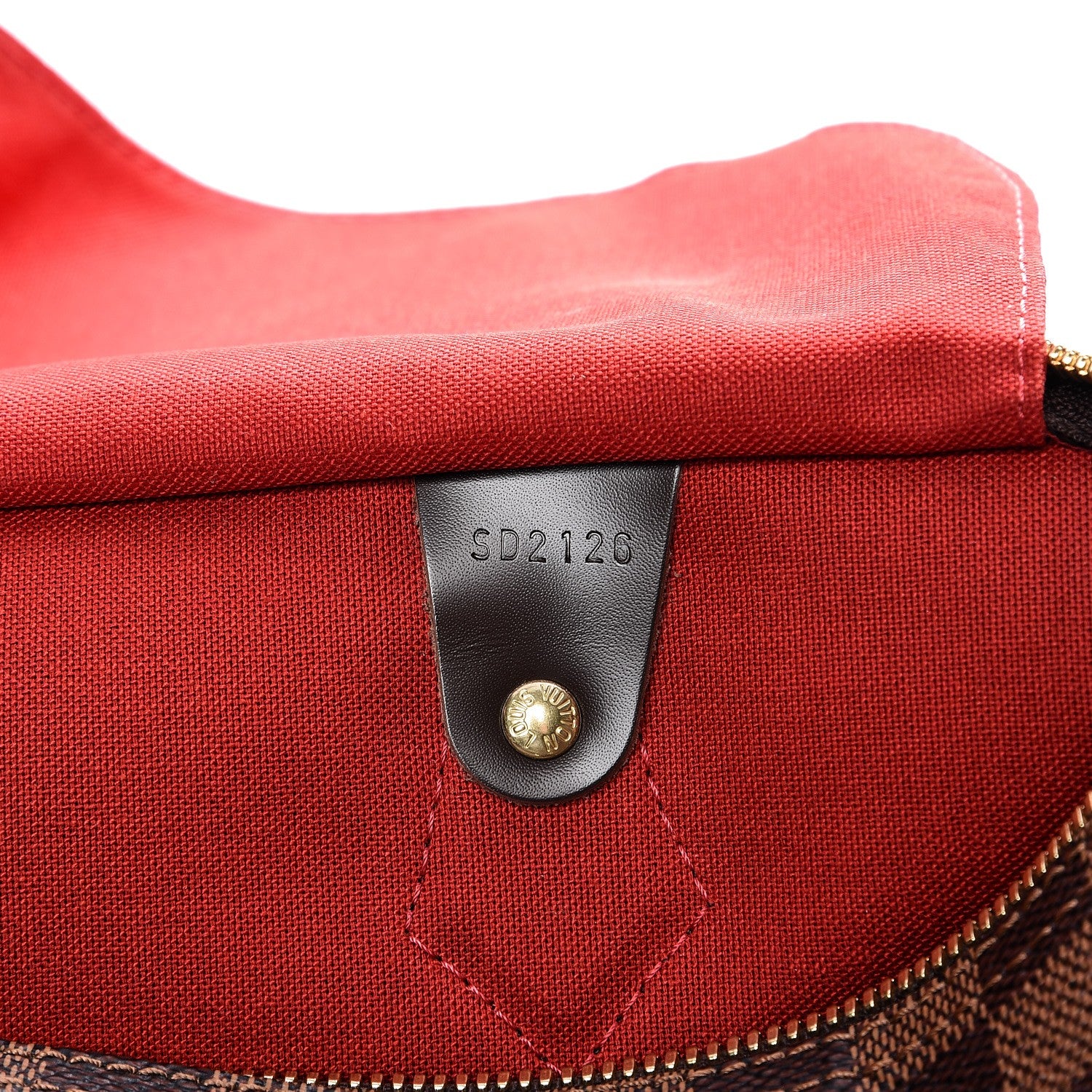 Louis Vuitton Damier Ebene Speedy Bandouliere 35 7 of 10