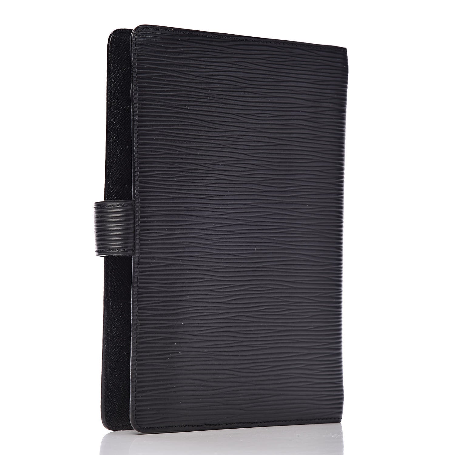 Louis Vuitton Epi Medium Ring Agenda Cover Black 3 of 8