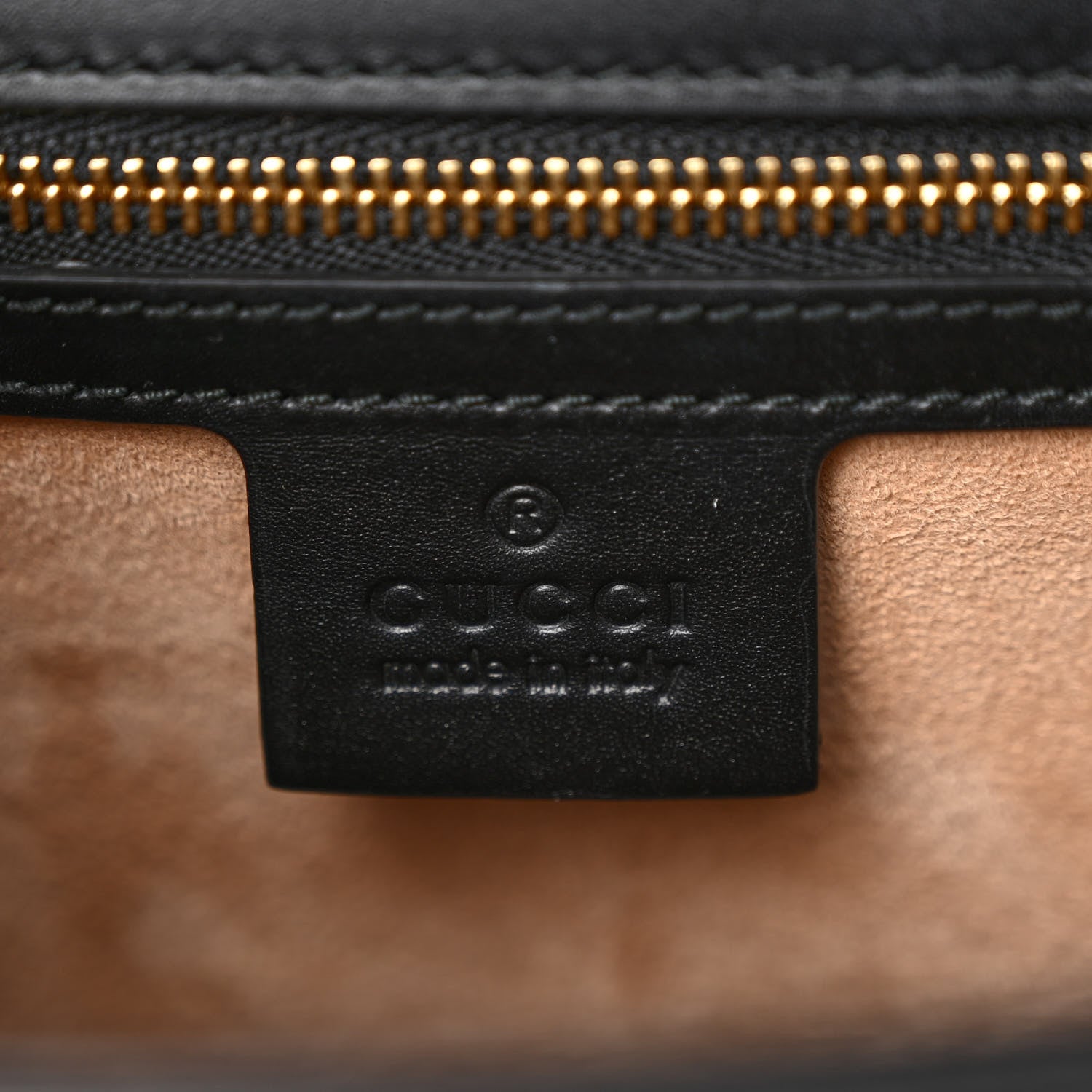 Gucci Calfskin Small Sylvie Shoulder Bag Black 6 of 10