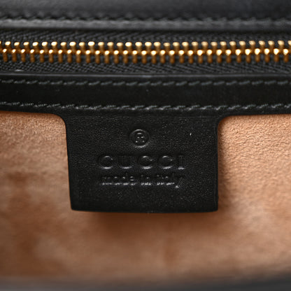 Gucci Calfskin Small Sylvie Shoulder Bag Black 6 of 10