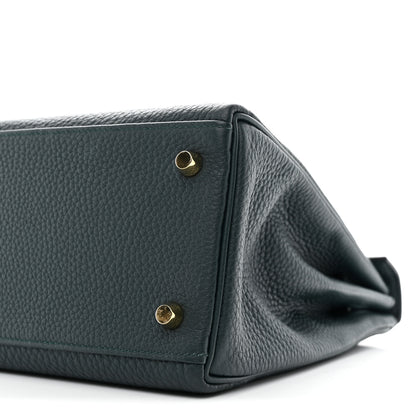 Hermes Togo Kelly Retourne 28 Vert Cypress 10 of 10