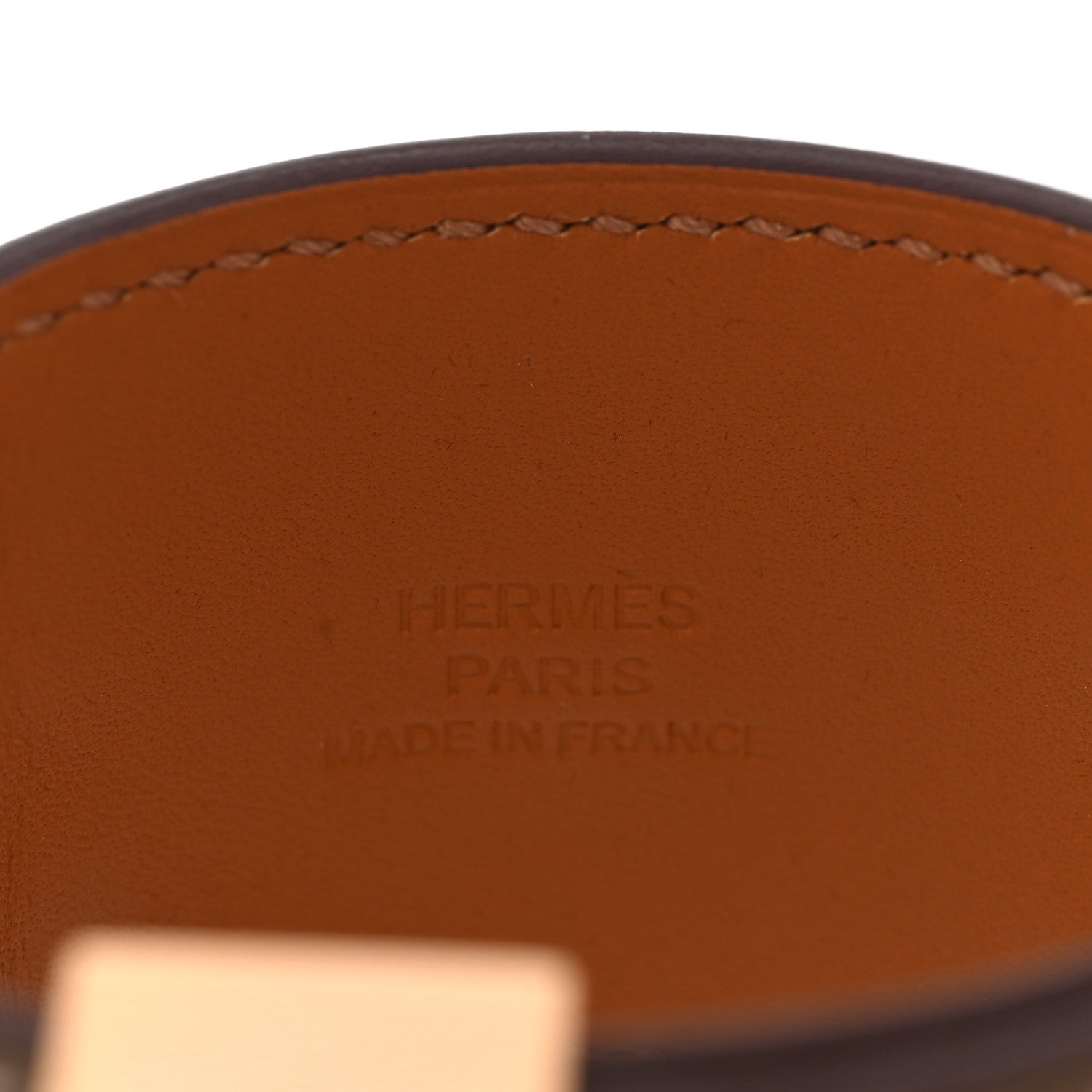 Hermes Epsom Collier de Chien CDC Bracelet T2 Etoupe 4 of 6