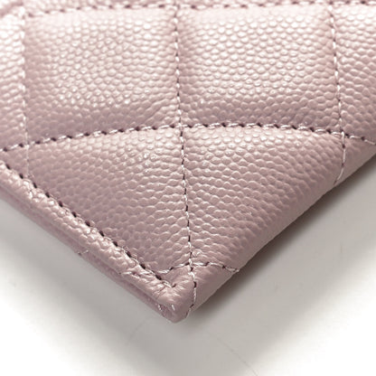 Chanel Caviar Quilted Card Holder Light Pink 9 of 10
