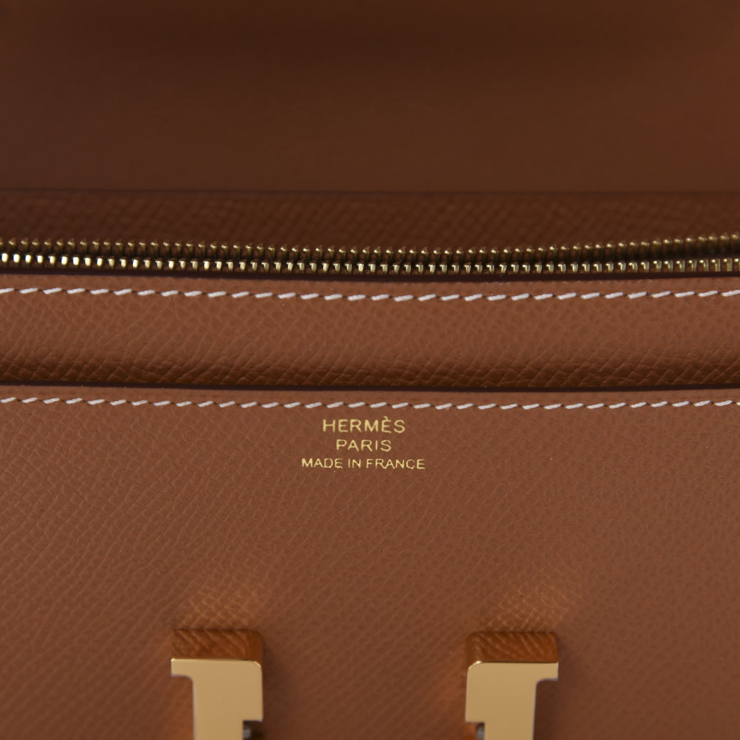 Hermes Epsom Constance Long Wallet To Go Gold 8 of 10