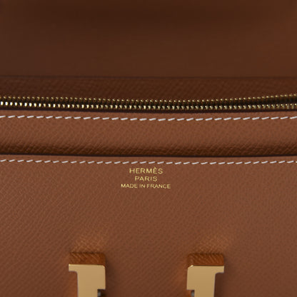 Hermes Epsom Constance Long Wallet To Go Gold 8 of 10
