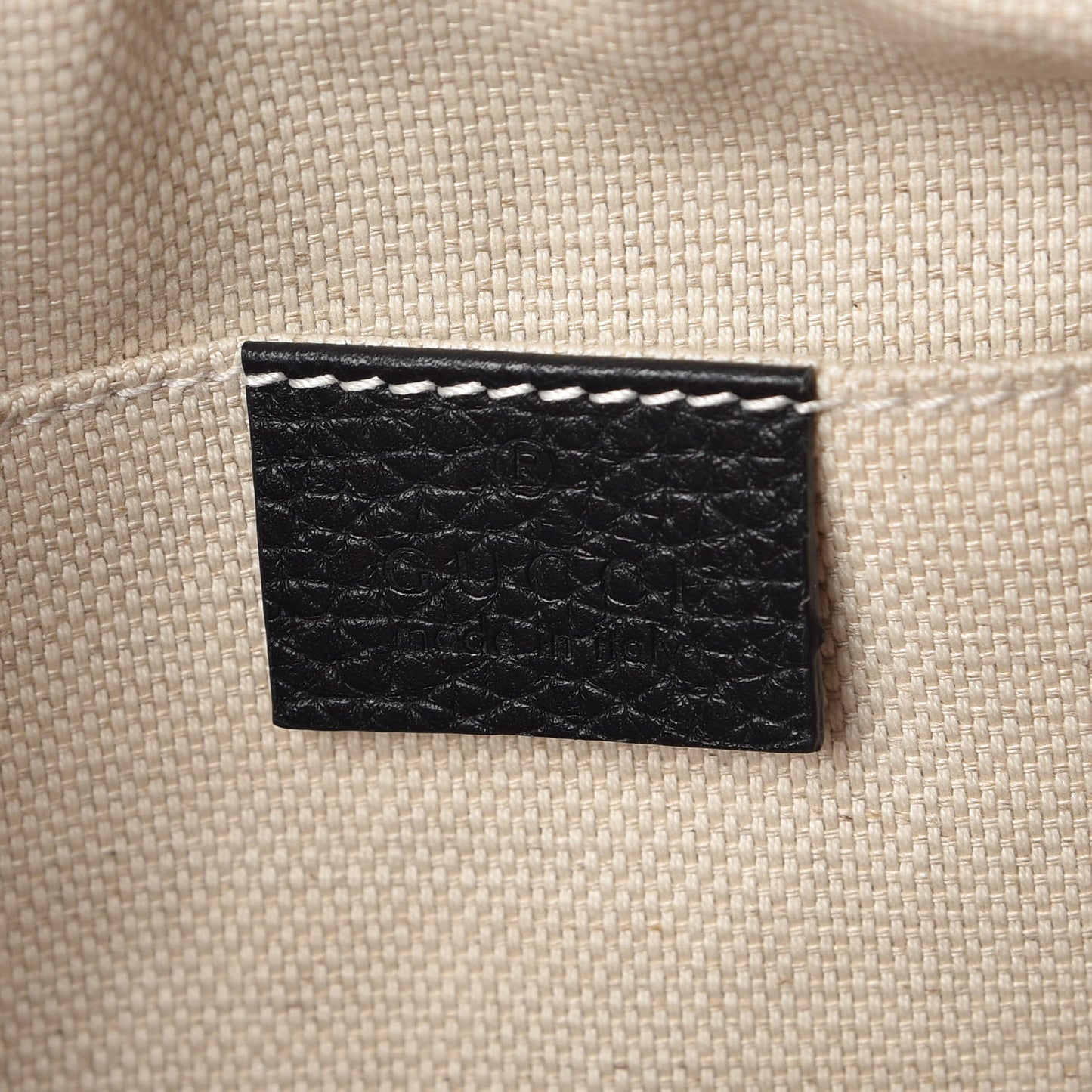 Pebbled Calfskin Small Soho Disco Bag Black