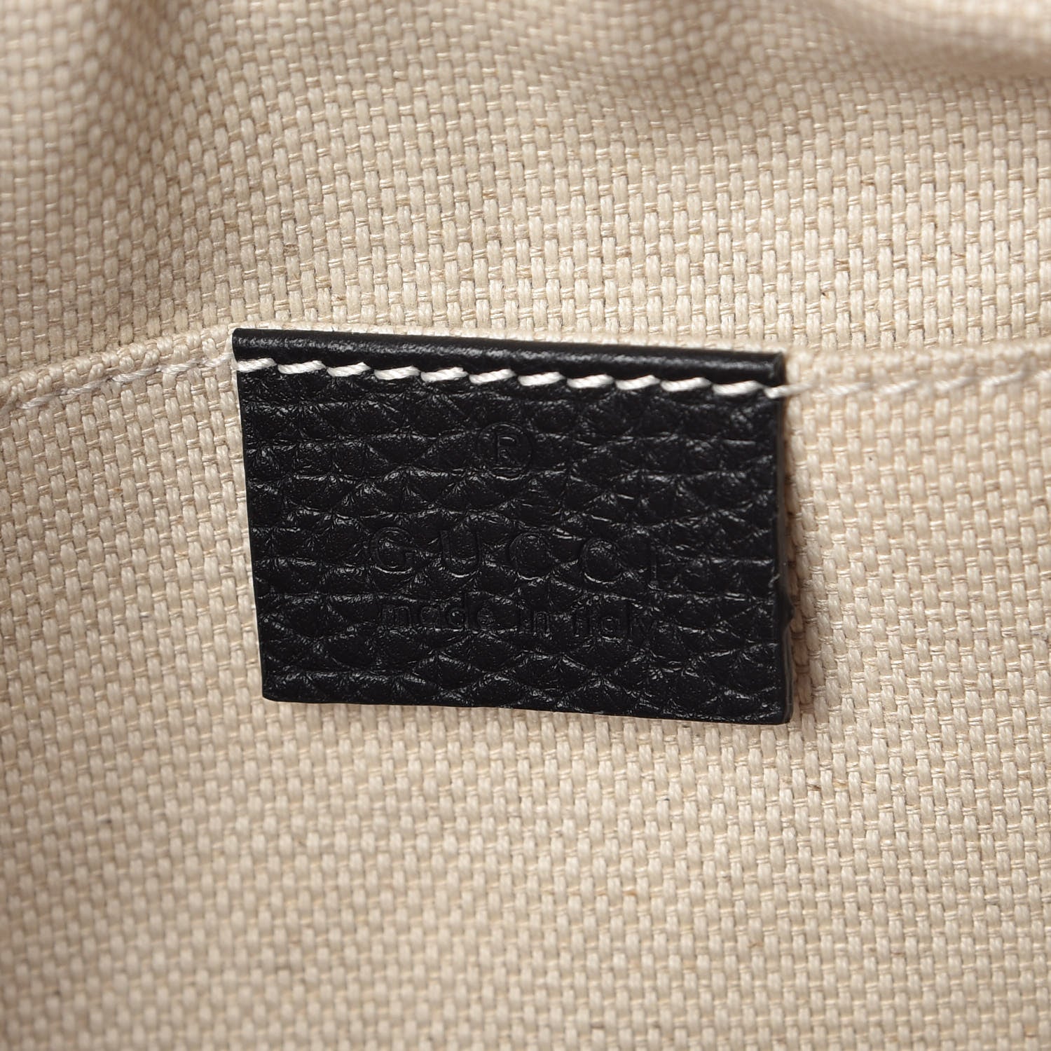 Gucci Pebbled Calfskin Small Soho Disco Bag Black 6 of 9