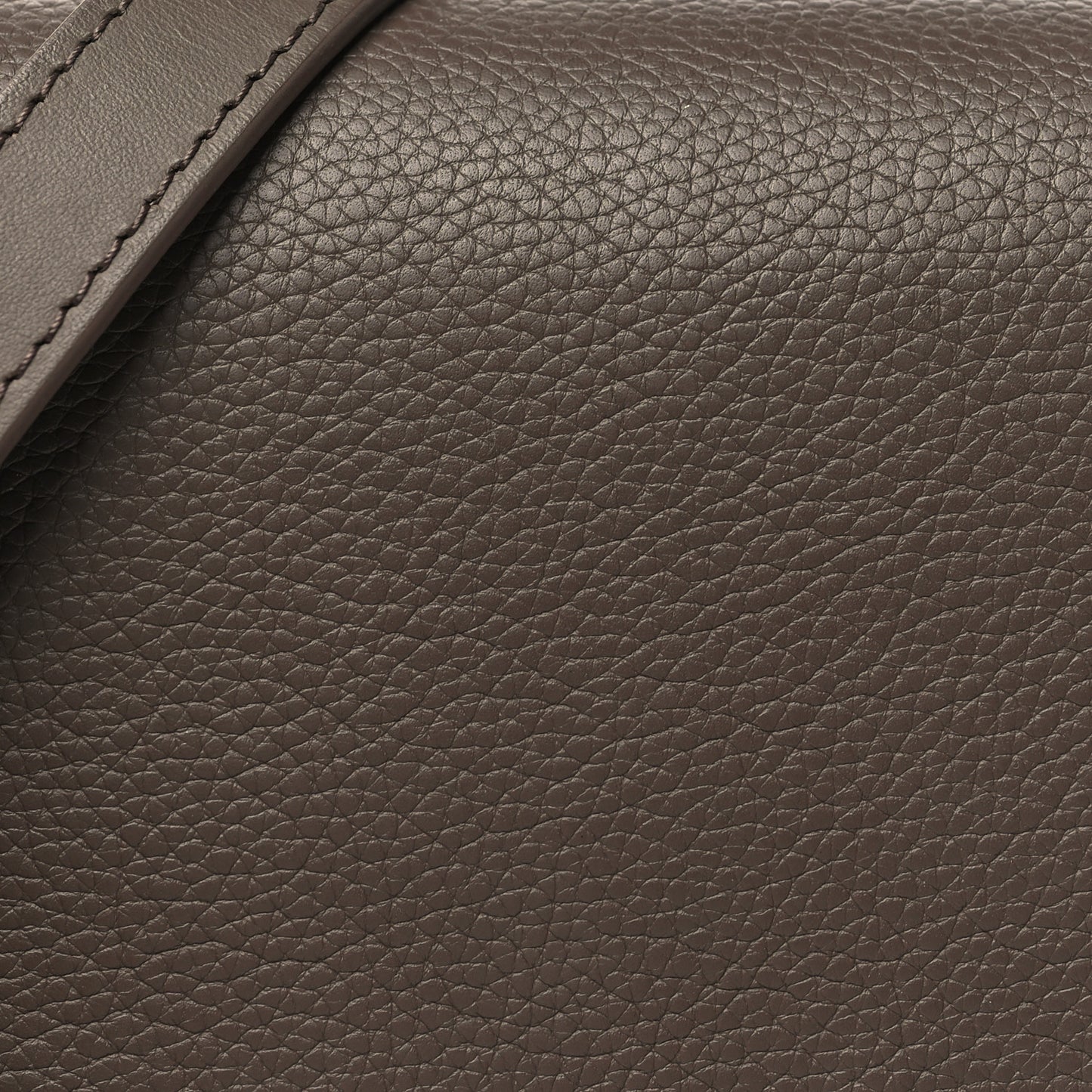 Calfskin Aerogram Fastline Wearable Wallet Moka Brown