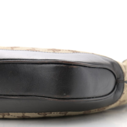 Gucci Monogram Web Jackie O Hobo Dark Brown 10 of 12