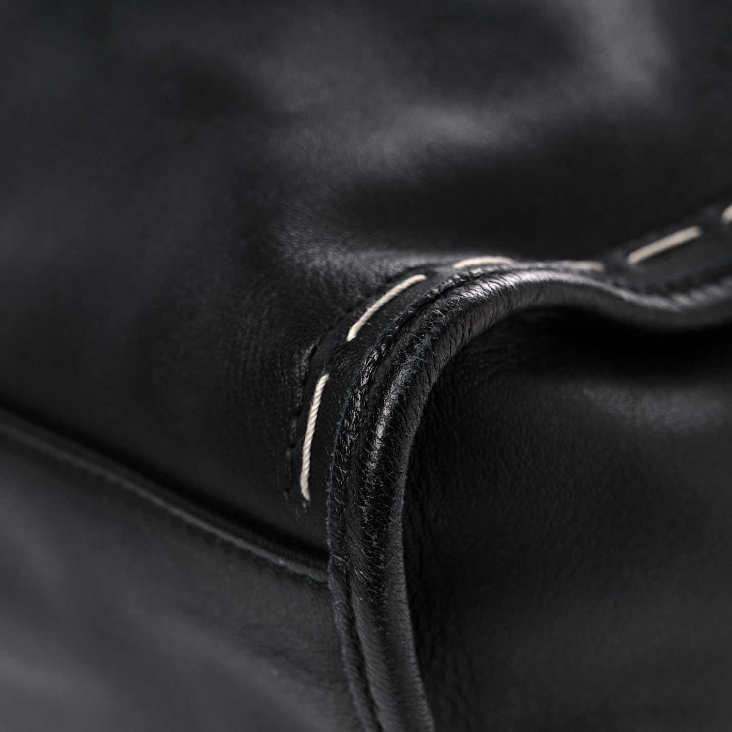 Balenciaga Calfskin Topstitch Classic Silver Hardware City Black 12 of 21