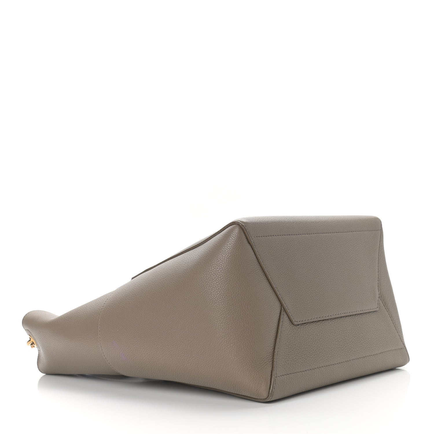 Celine Soft Grained Calfskin Sangle Bucket Bag Taupe 4 of 12