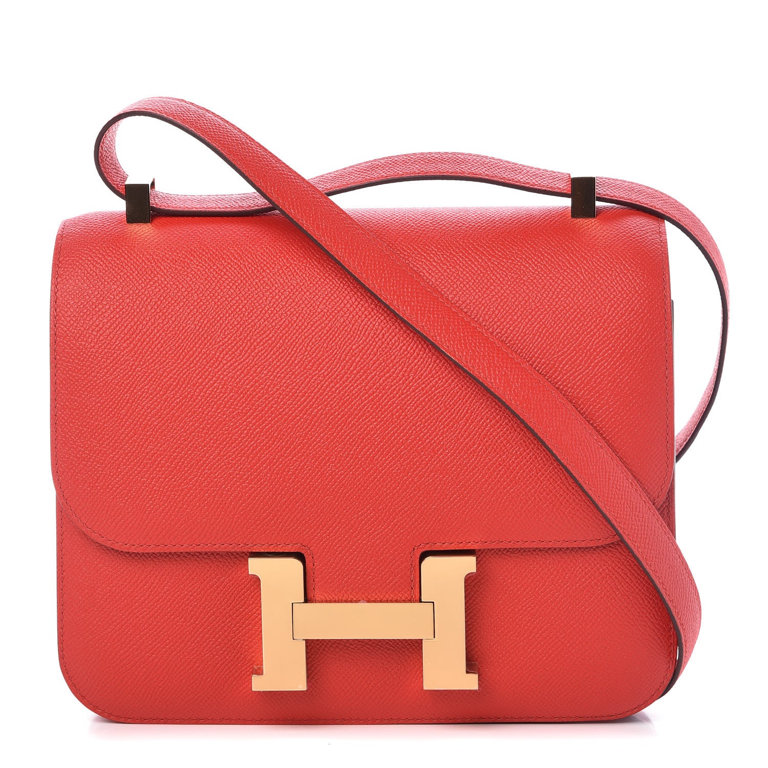 Hermes Epsom Constance 24 Rouge de Coeur 1 of 24