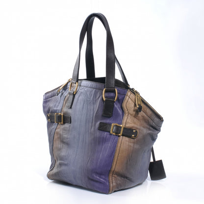 Saint Laurent Leather Ombre Downtown Tote Multicolor 7 of 10