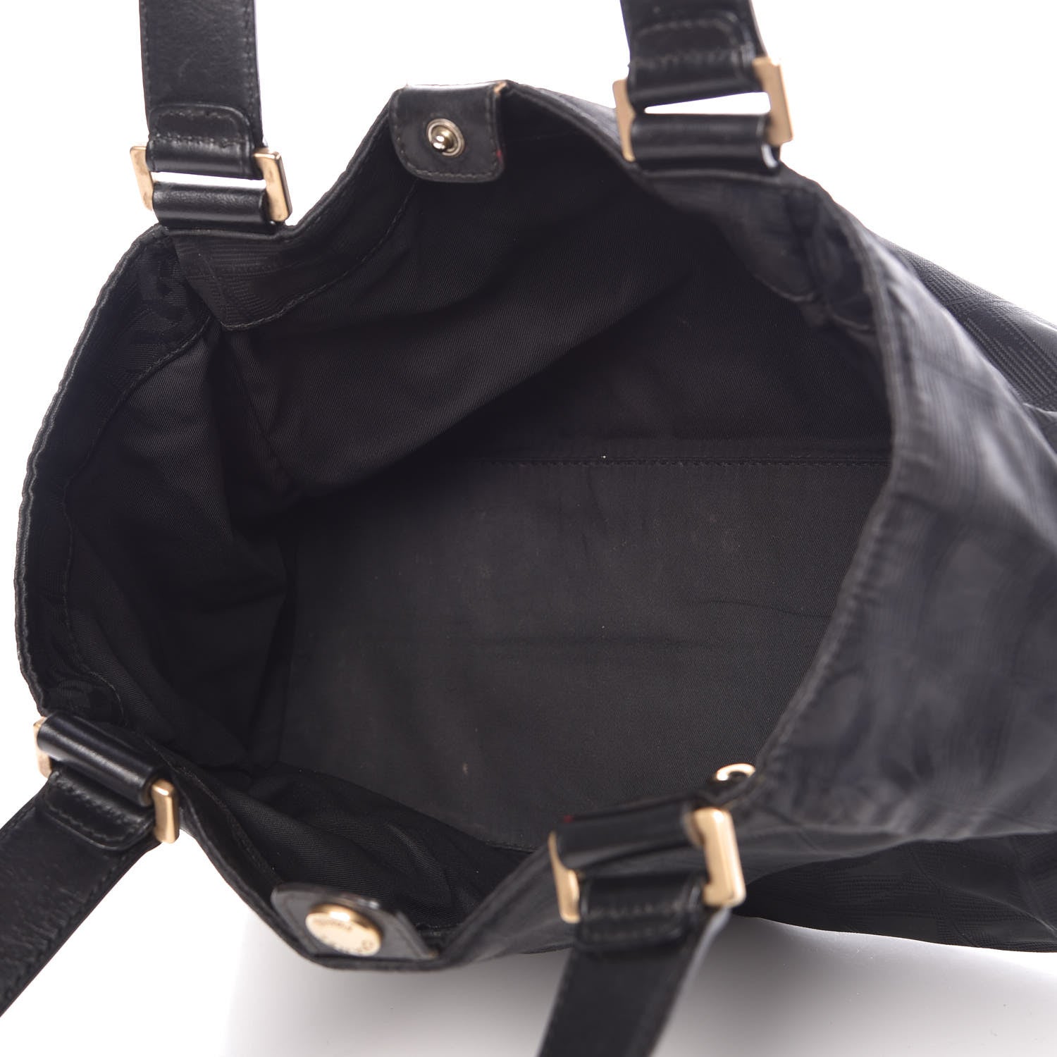 Chanel Nylon Travel Shoulder Bag Black 7 of 12
