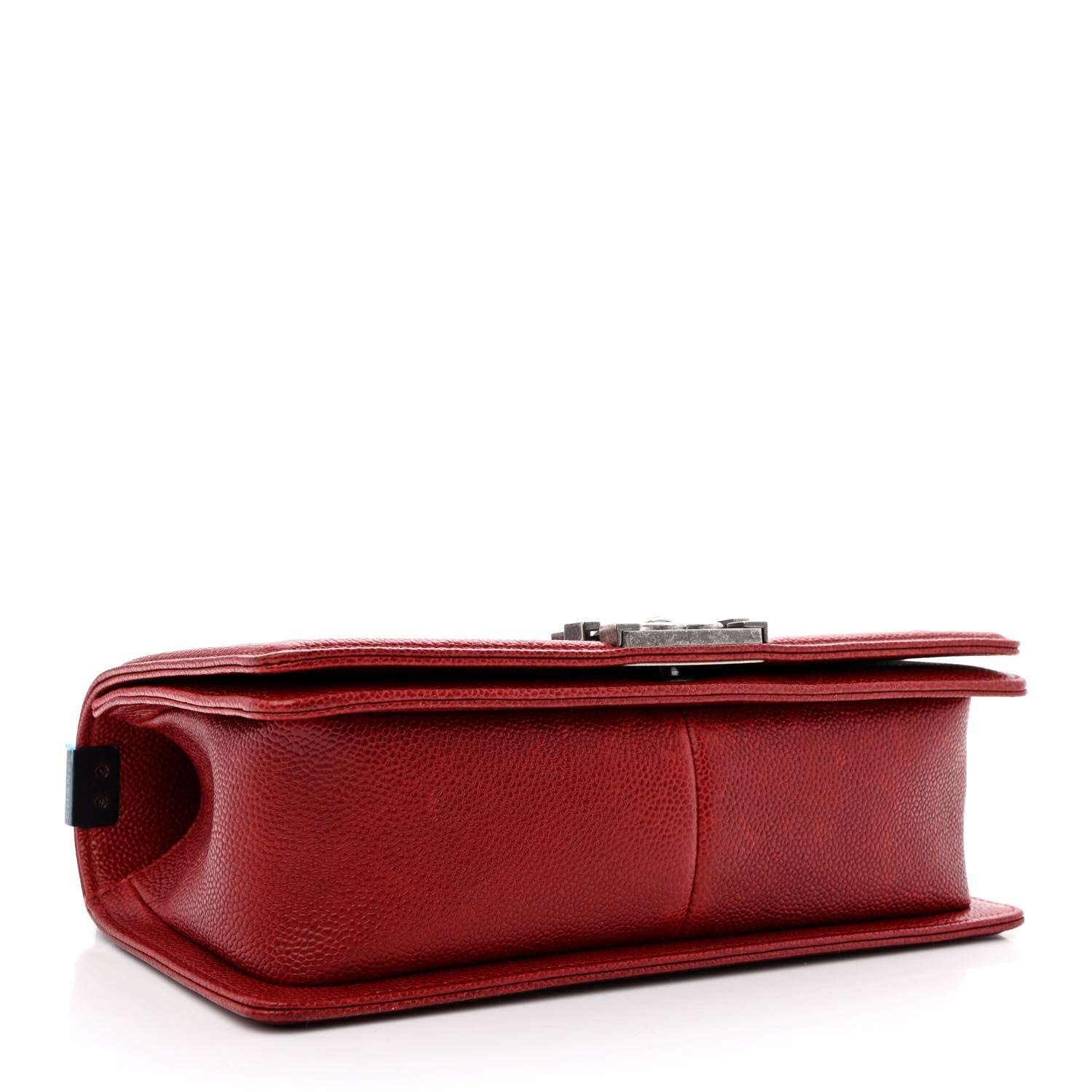 Chanel Caviar Quilted Medium Boy Flap Dark Red 4 of 11