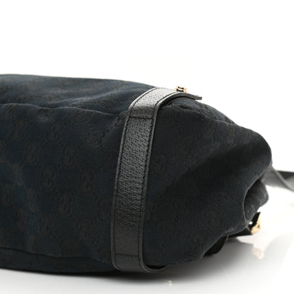 Gucci Monogram Medium Abbey Shoulder Bag Black 12 of 15