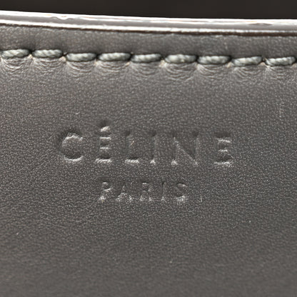 Celine Smooth Calfskin Medium Phantom Luggage Grey 6 of 11