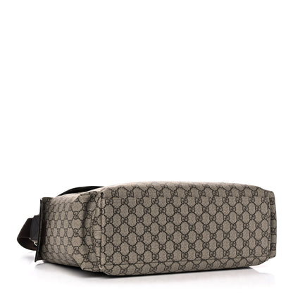 Gucci GG Plus Monogram Messenger Diaper Bag Dark Brown 5 of 12