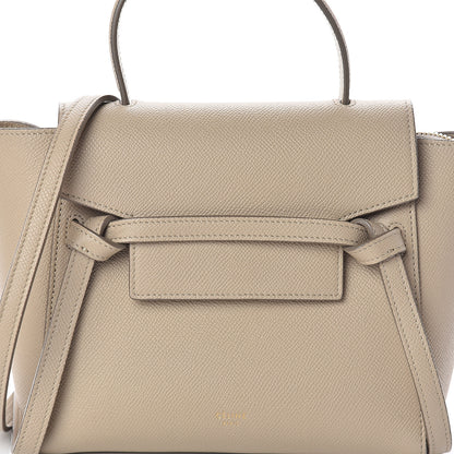 Celine Grained Calfskin Nano Belt Bag Light Taupe 7 of 9