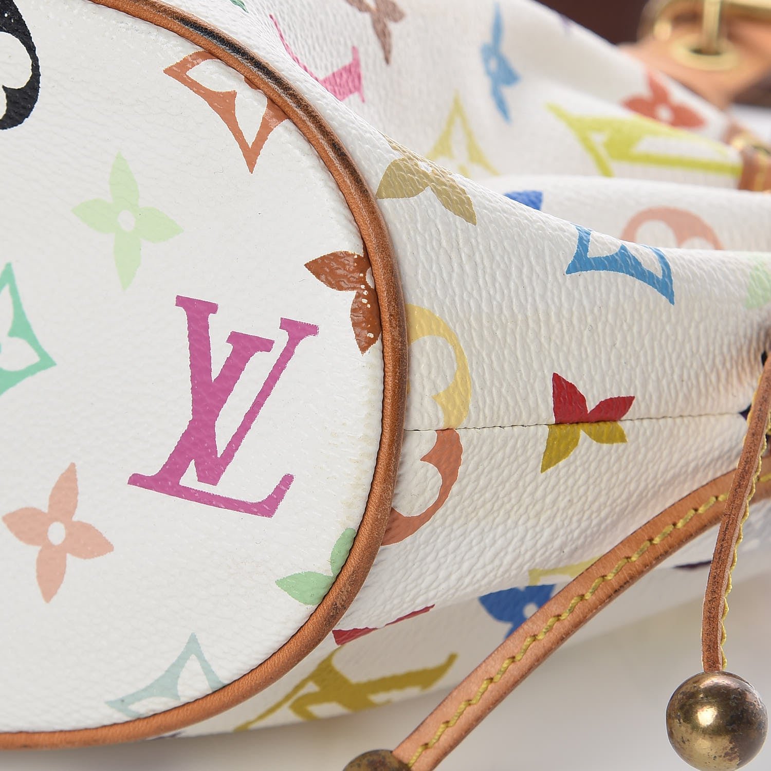 Louis Vuitton Monogram Multicolor Theda GM White 8 of 23