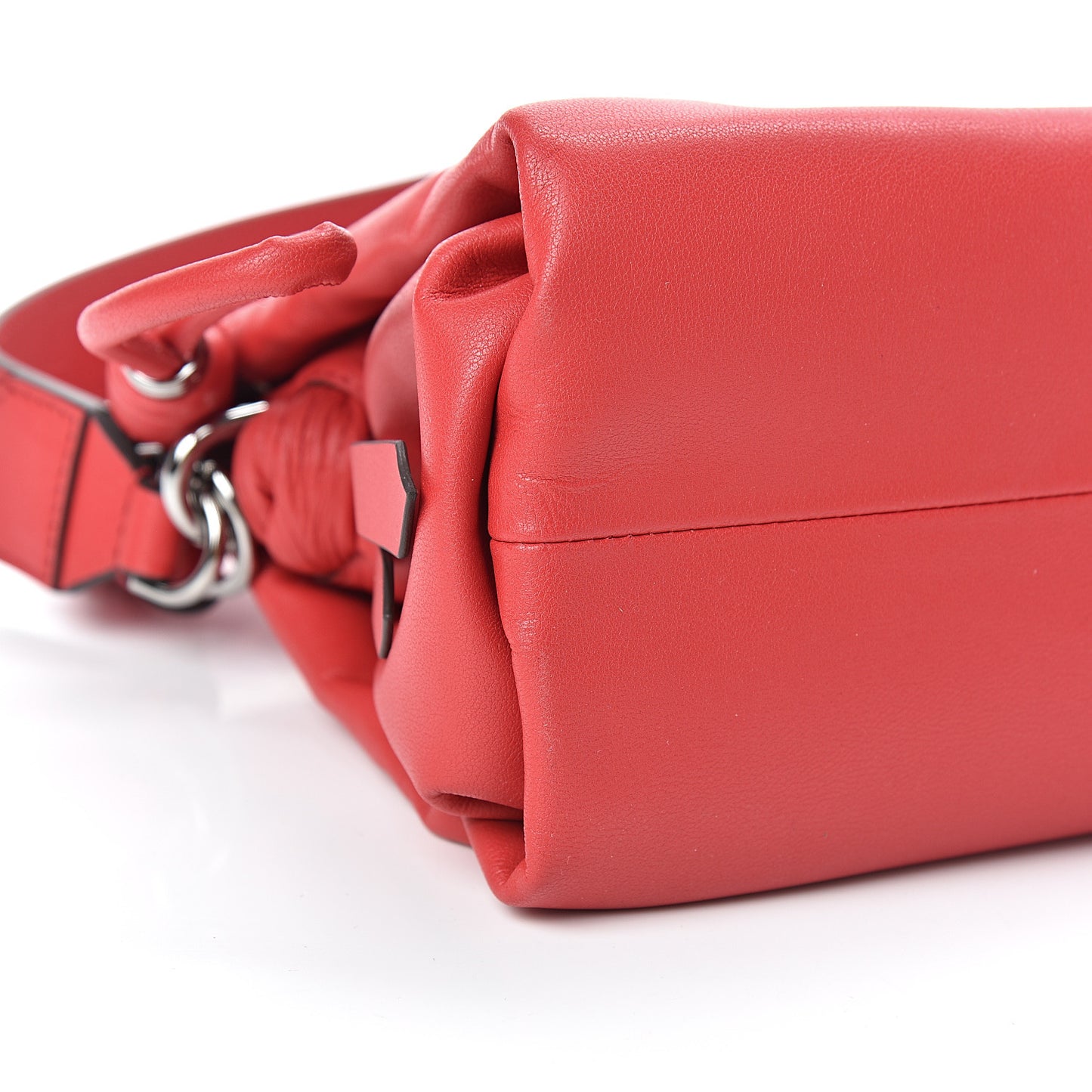 Calfskin Medium ID93 Satchel Light Red