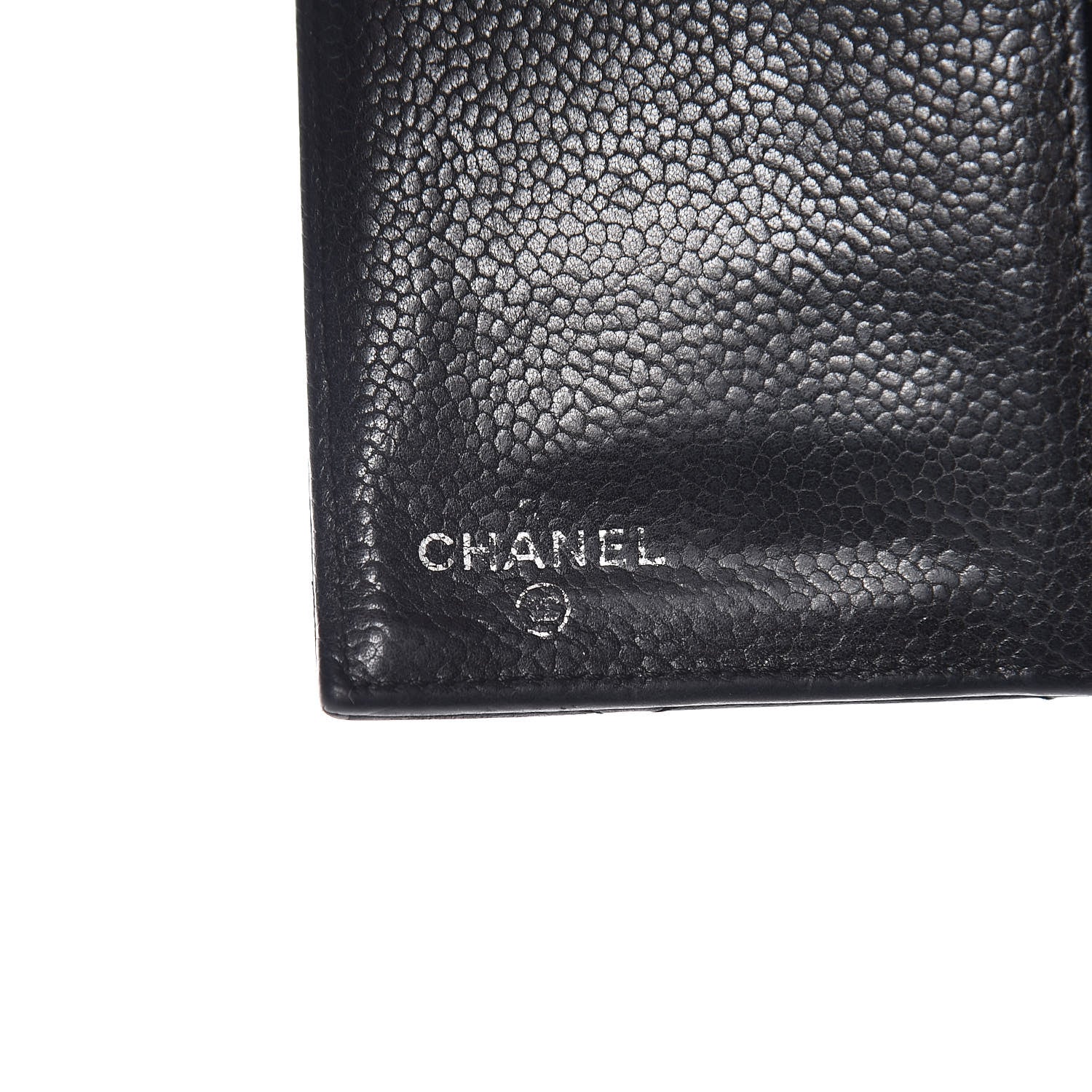 Chanel Caviar Quilted Large Gusset Flap Wallet Black 6 of 11